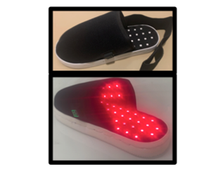 SynlyteTM LW91 custom LED light slipper